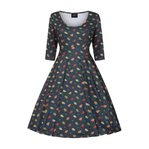 Betty Dress - Falling Leaves