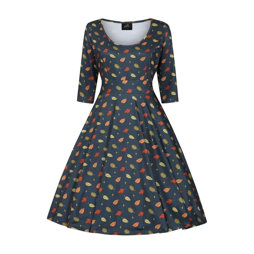 Betty Dress - Falling Leaves