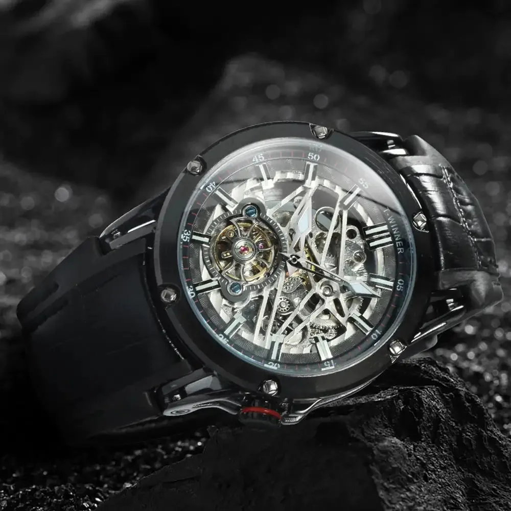 Brasvado Men's Luxury Leather Watch
