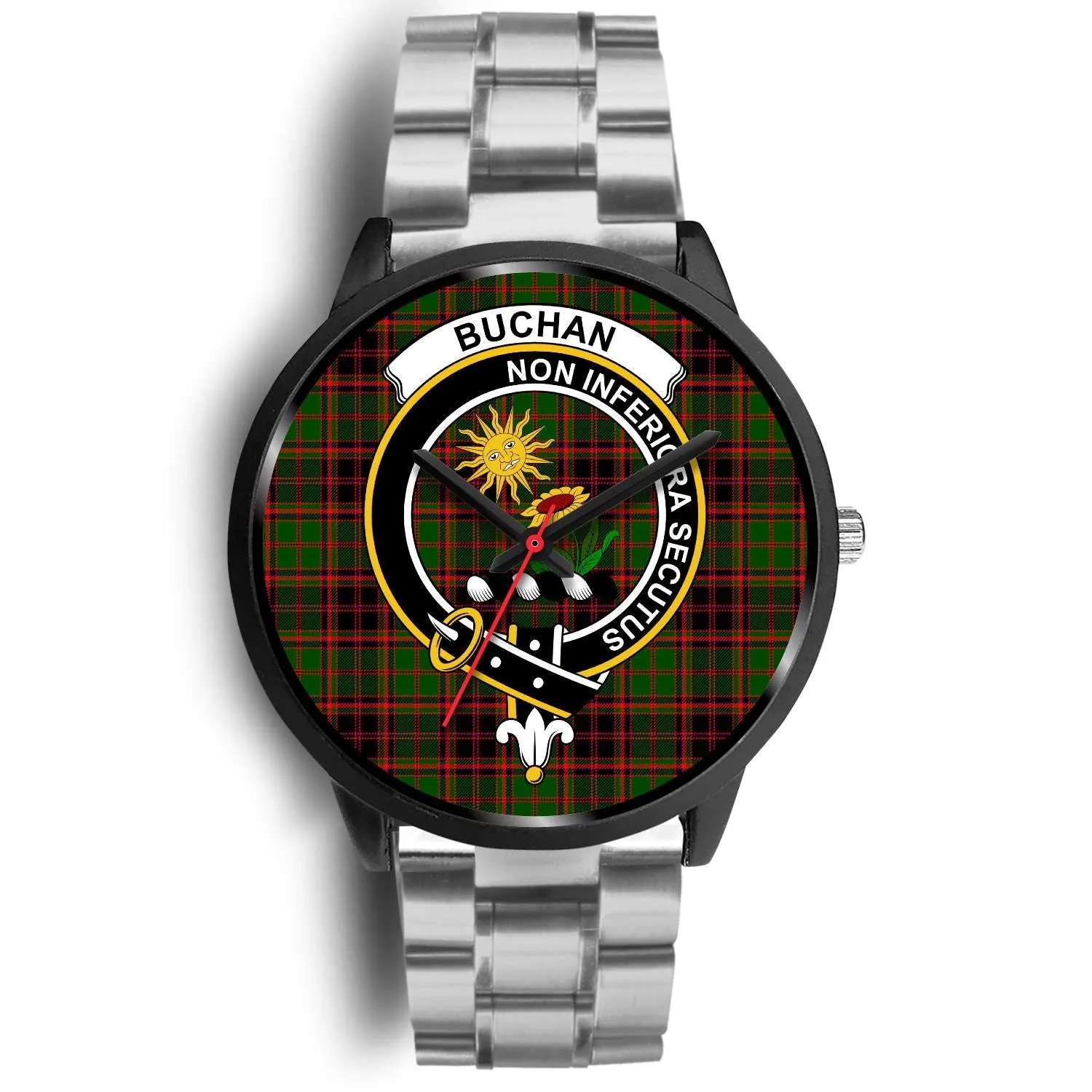 Buchan Modern Clan Badge Tartan Black Watch