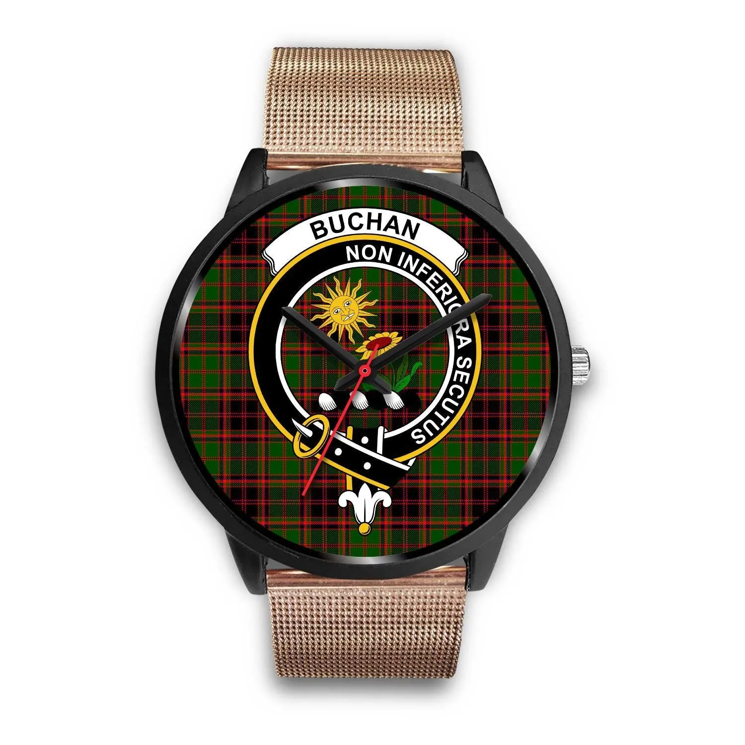 Buchan Modern Clan Badge Tartan Black Watch