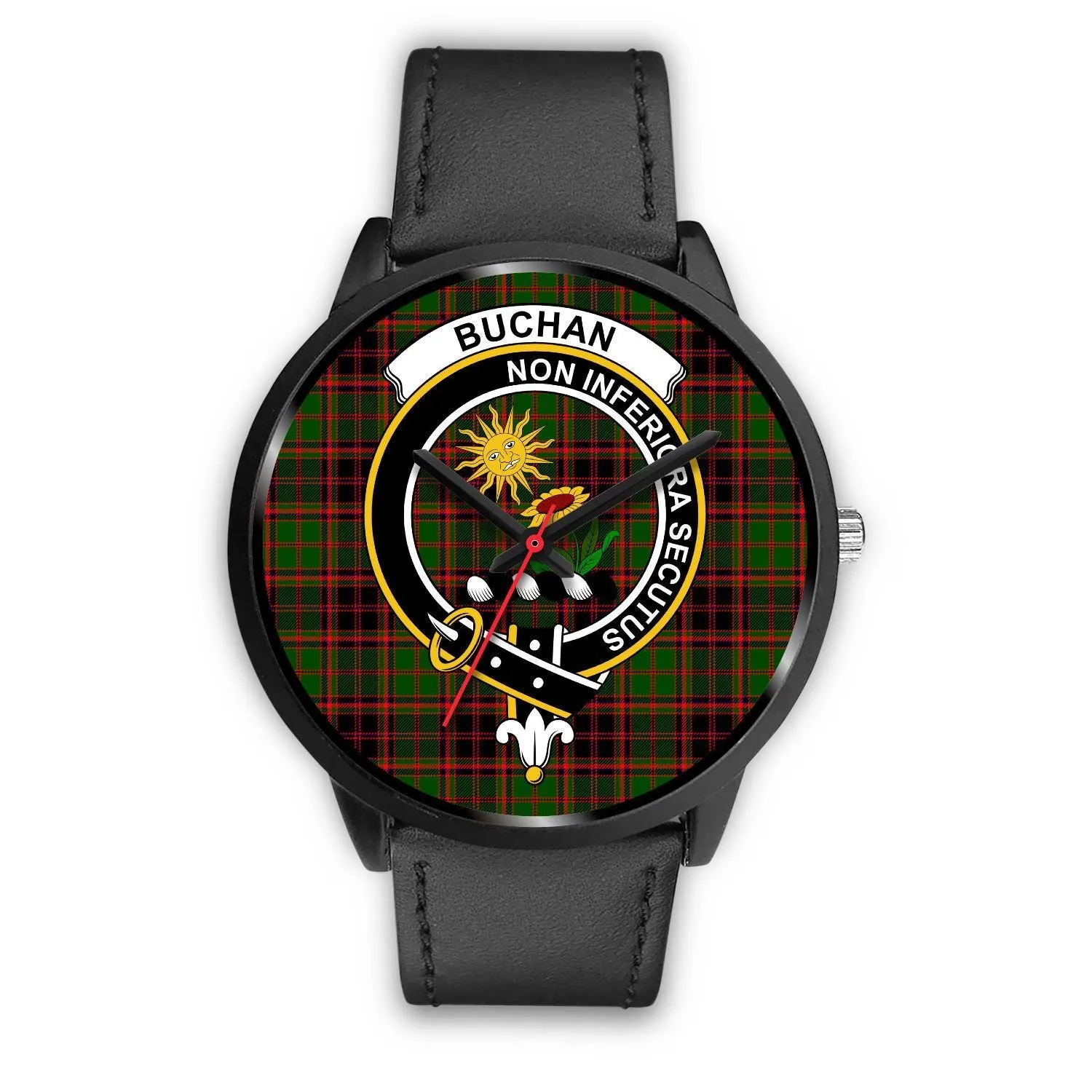Buchan Modern Clan Badge Tartan Black Watch
