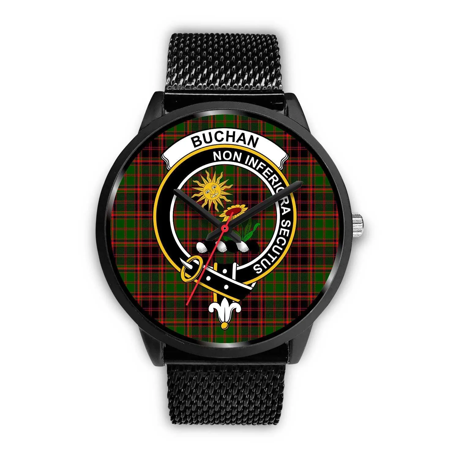 Buchan Modern Clan Badge Tartan Black Watch