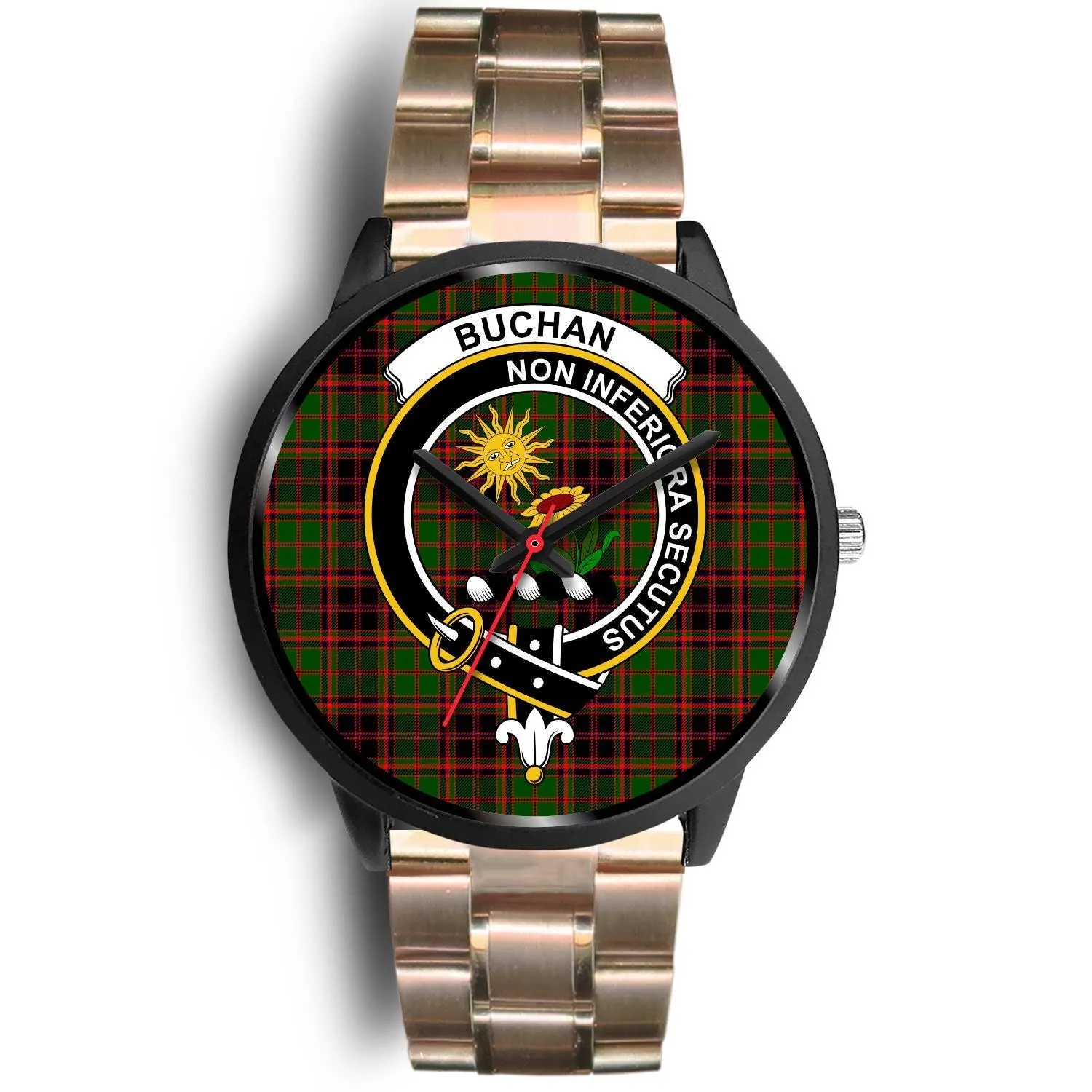 Buchan Modern Clan Badge Tartan Black Watch