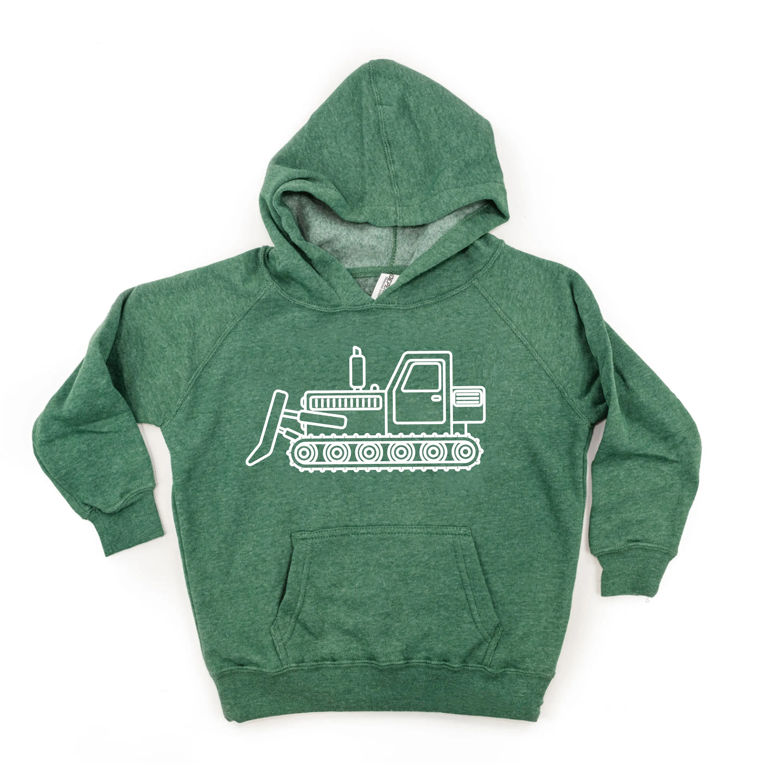BULLDOZER - Minimalist Design - Child Hoodie