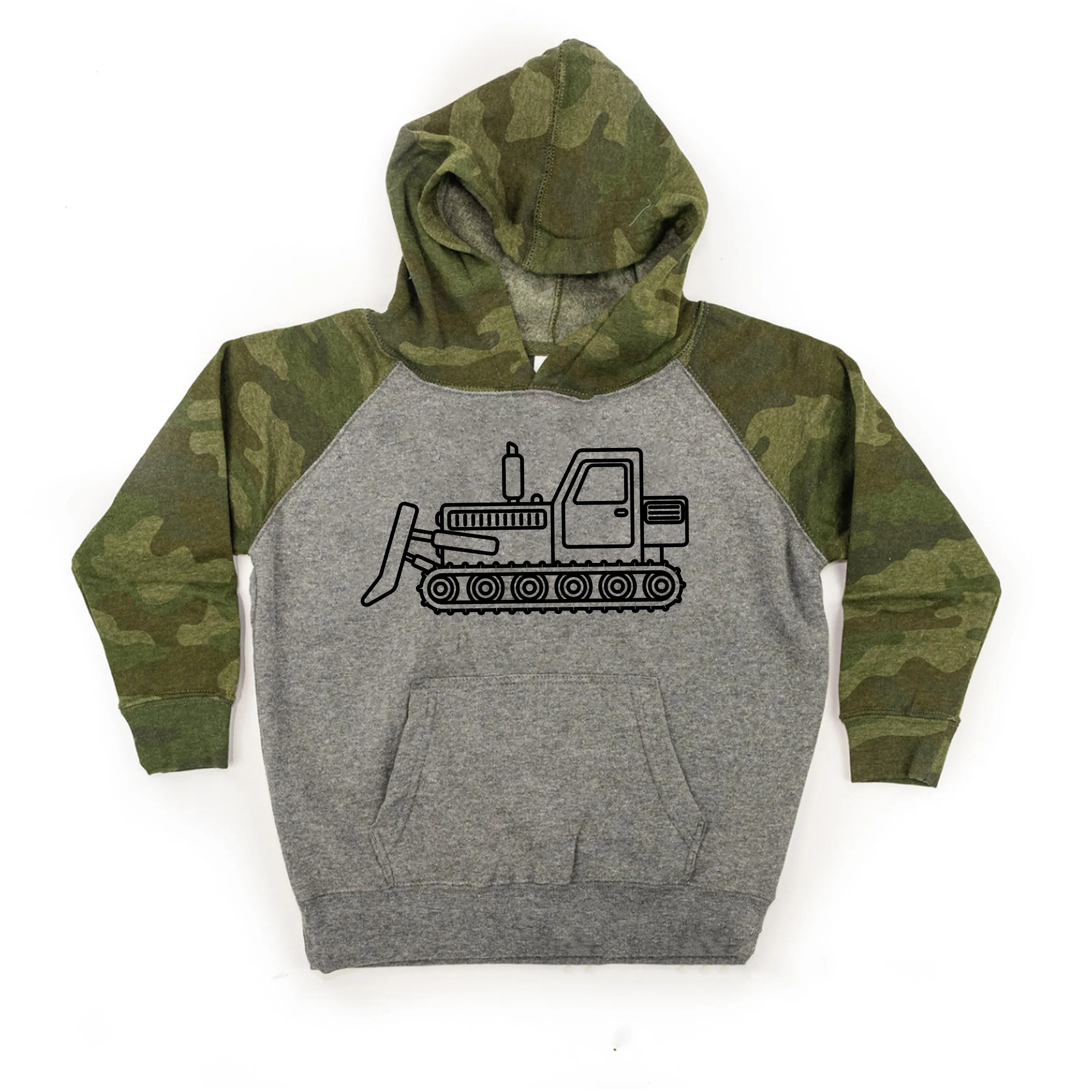 BULLDOZER - Minimalist Design - Child Hoodie