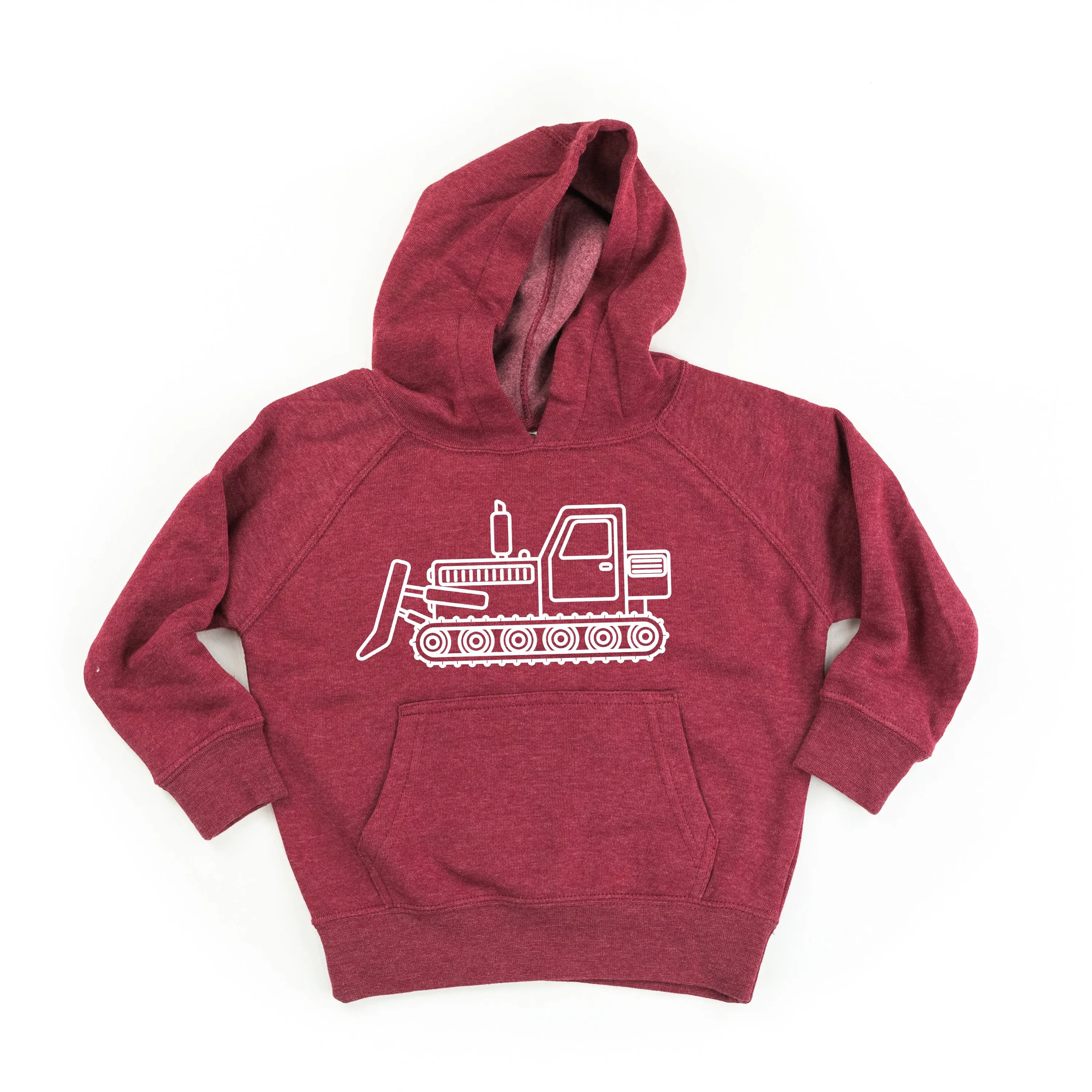 BULLDOZER - Minimalist Design - Child Hoodie