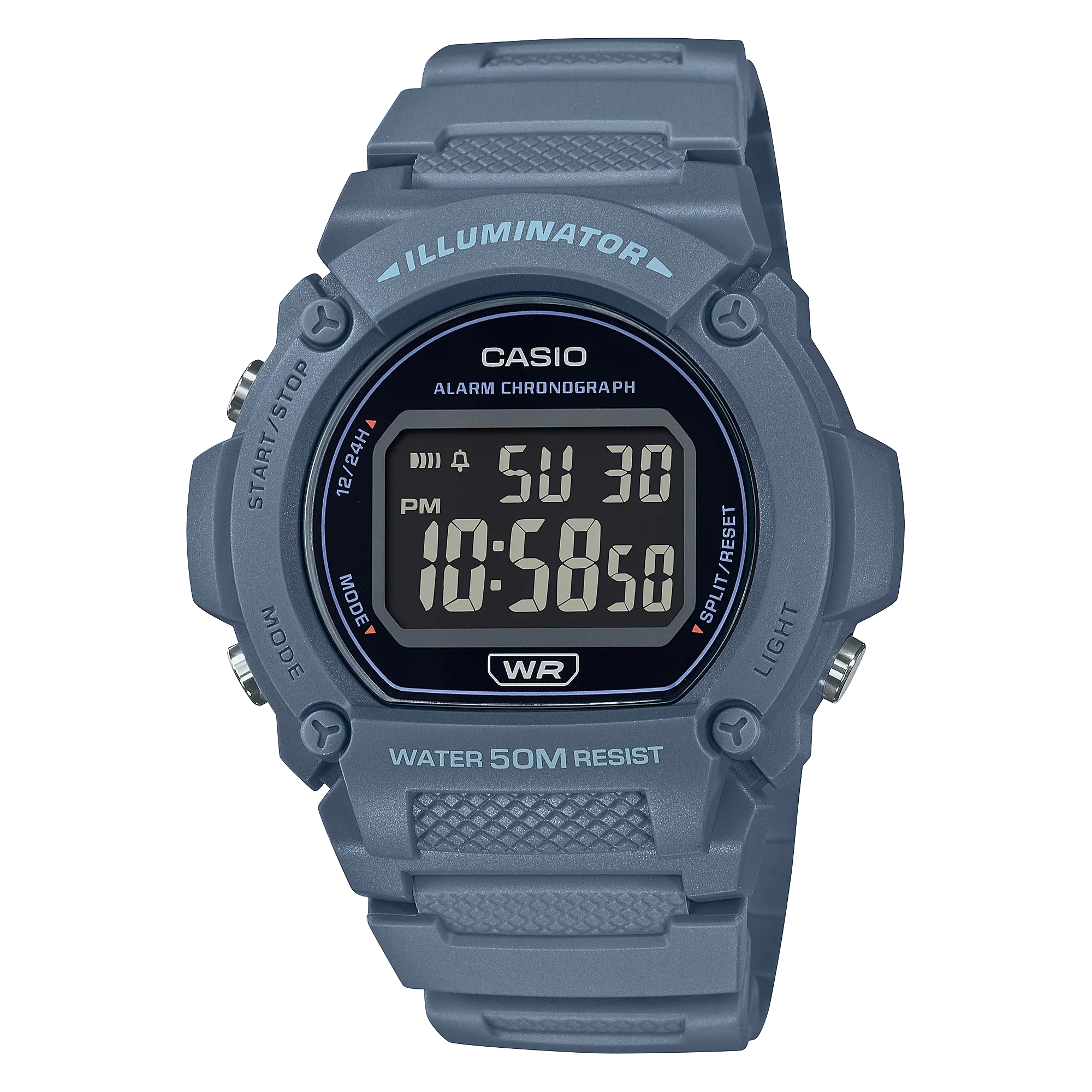 Casio Unisex Sports Digital watch W219HC-2B