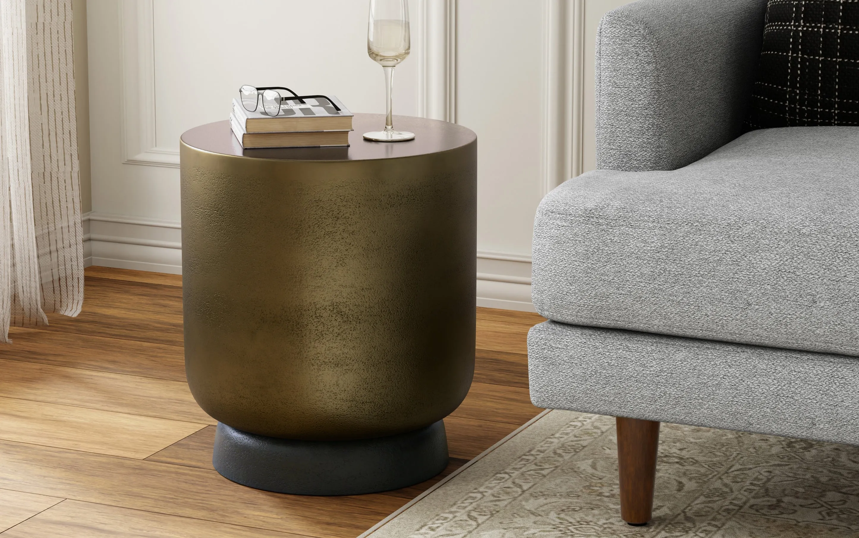 Cody Cast Aluminum Side Table