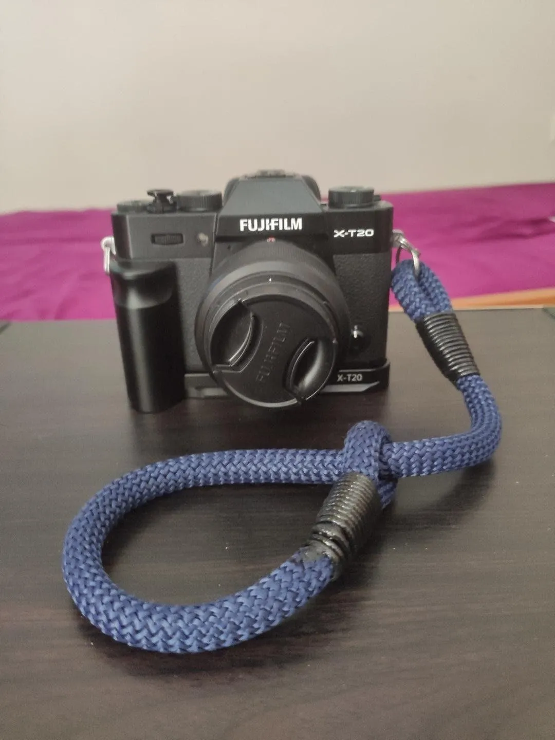 Dark Blue Acrylic Camera Strap