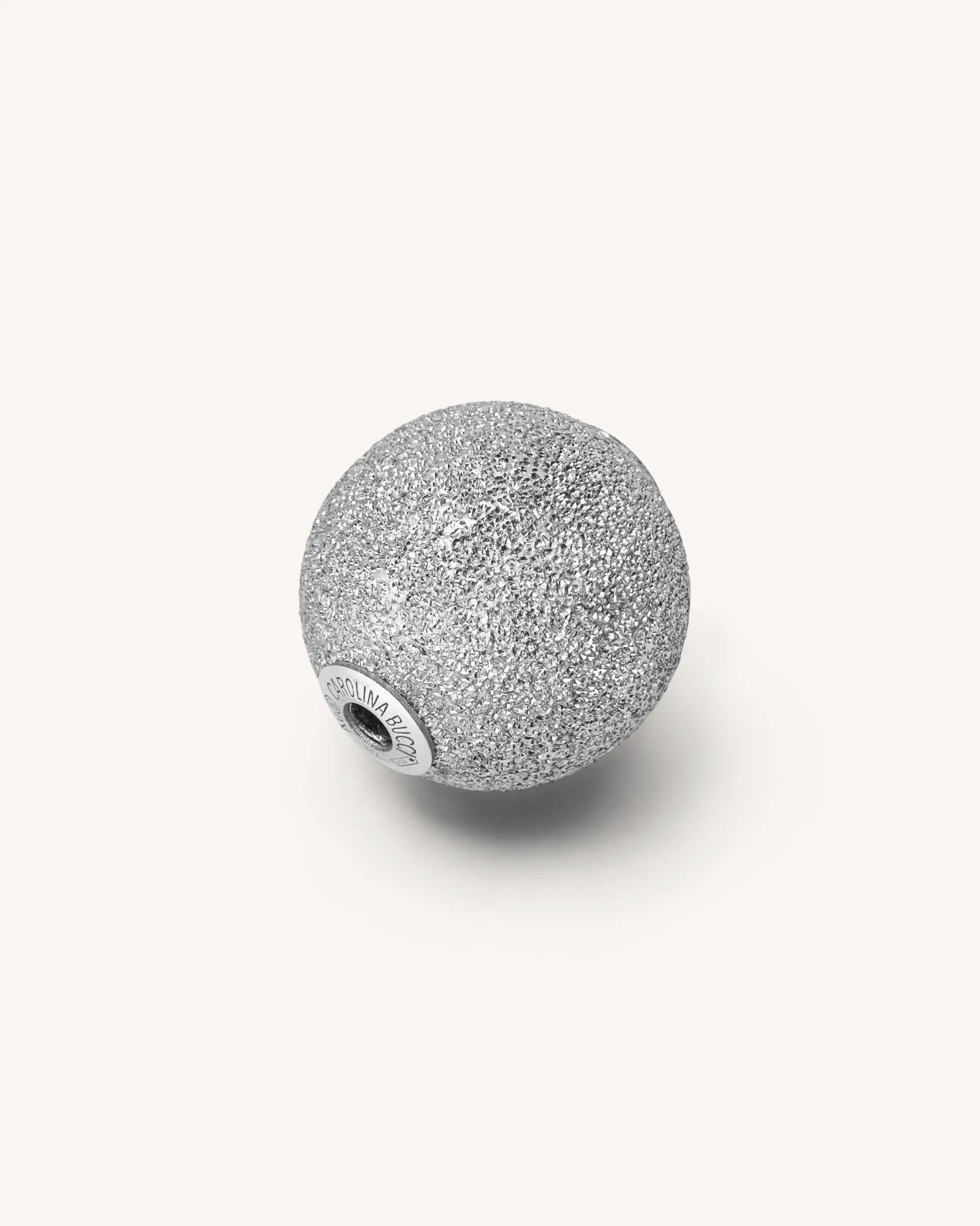 Downtown Florentine Finish 18k Gold Sphere