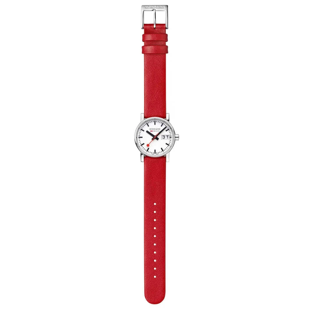 evo2, Red vegan grape leather, 30 mm
