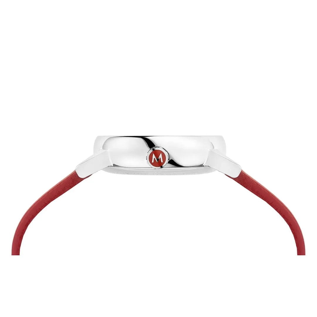 evo2, Red vegan grape leather, 30 mm