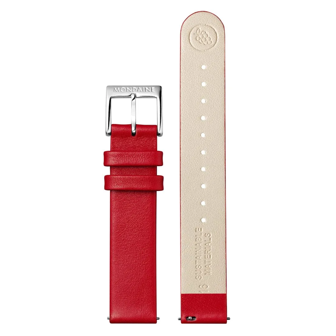 evo2, Red vegan grape leather, 30 mm