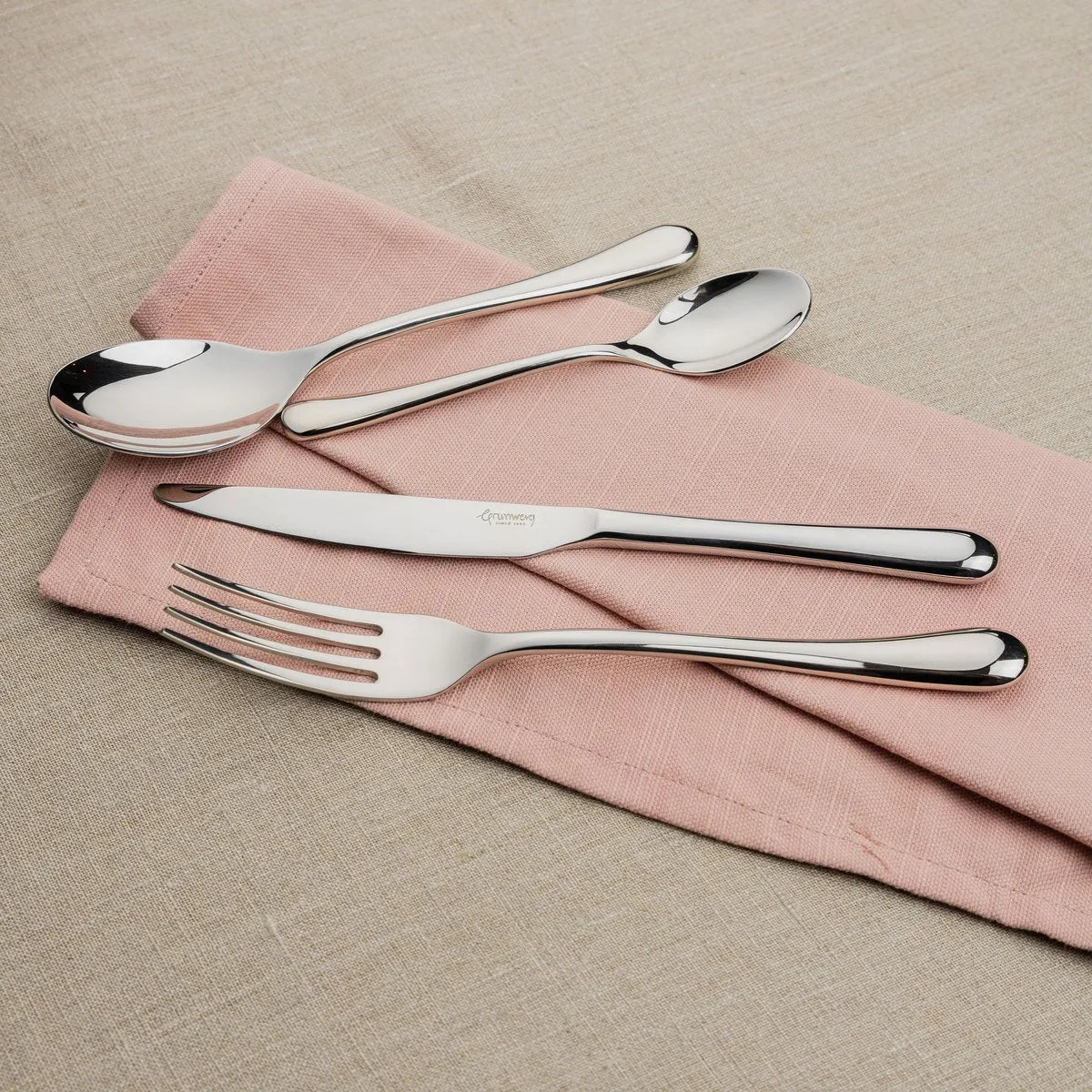 Gliss 56 Piece Cutlery Set for 8 People