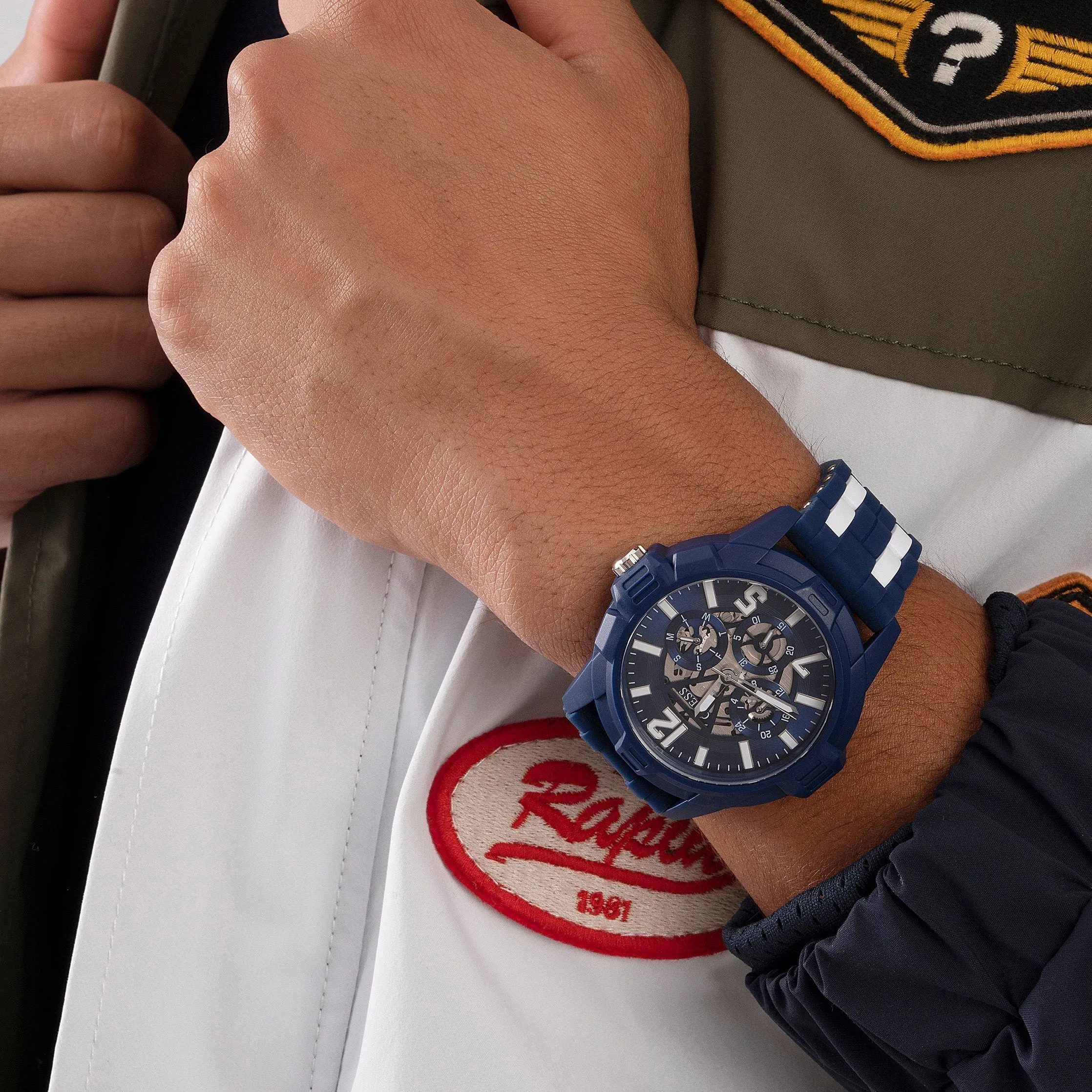 Guess GW0428G3 Men's Striker Blue Watch