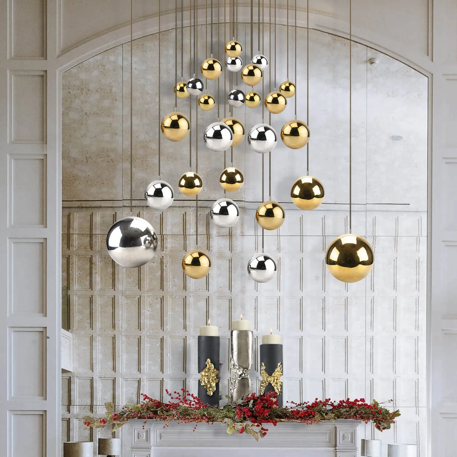 Hanging Stainless Steel Ball