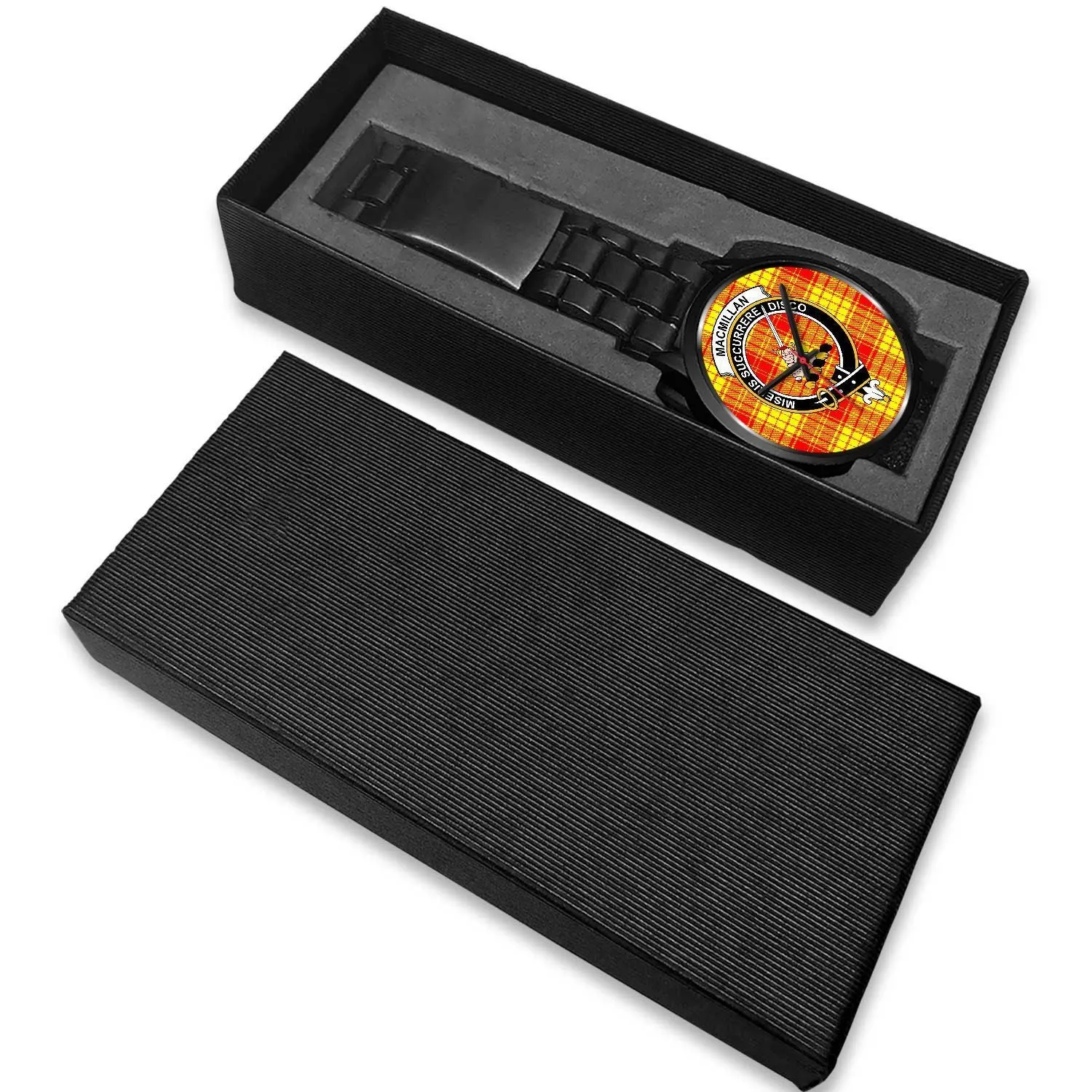 MacMillan Clan Badge Tartan Black Watch