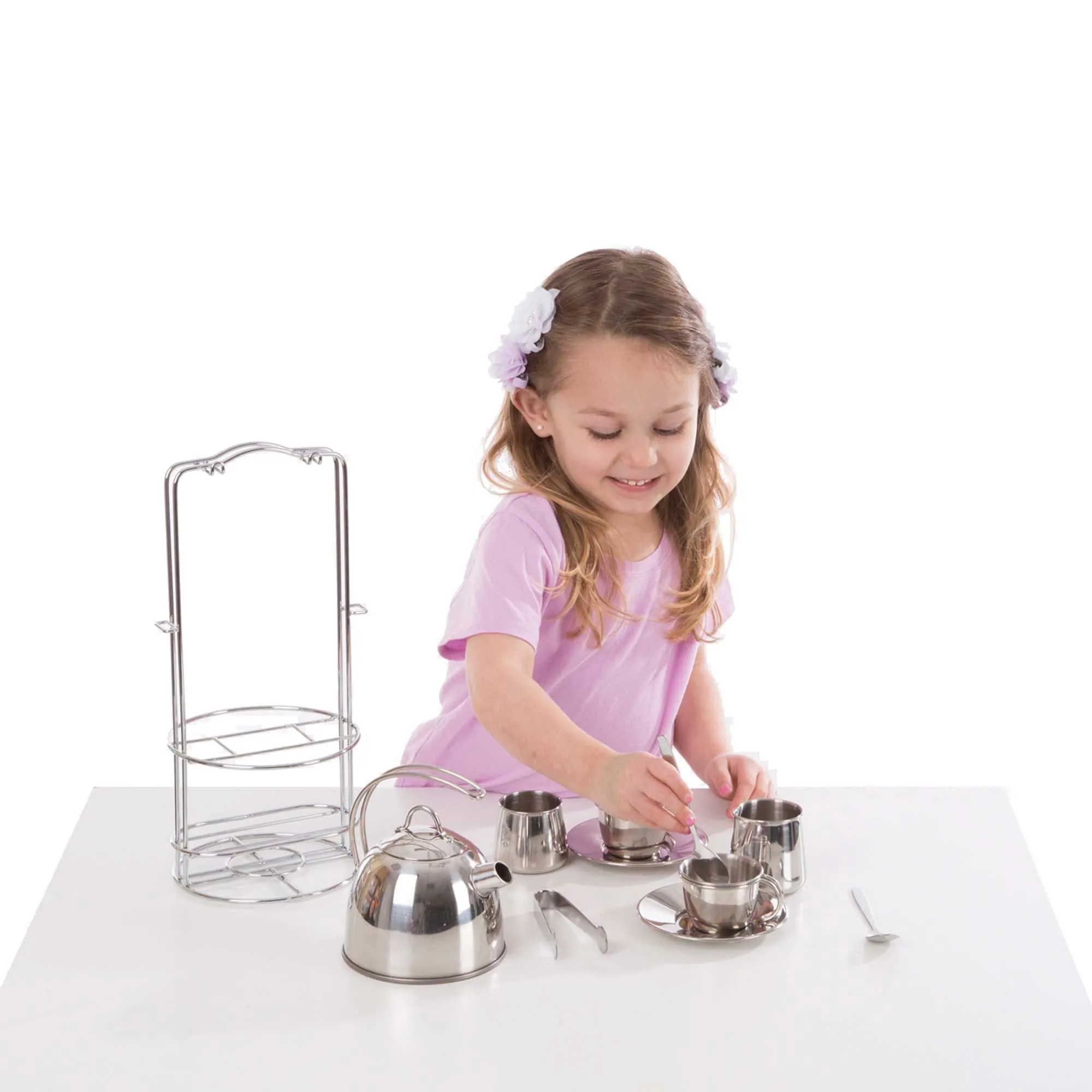 Metal Tea Set