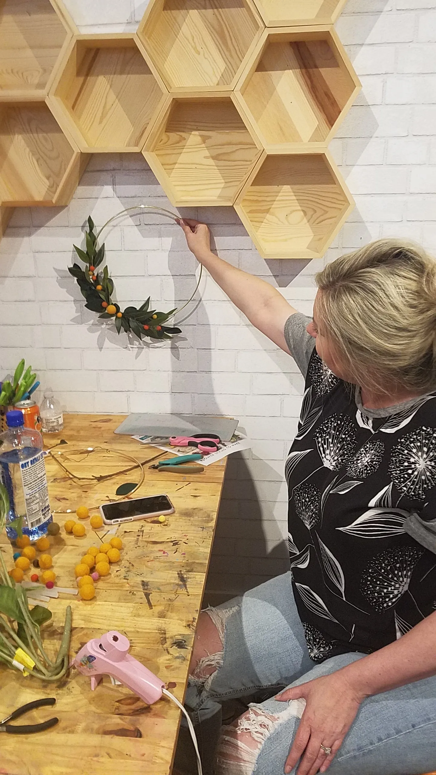 Modern Fall Wreaths Workshop