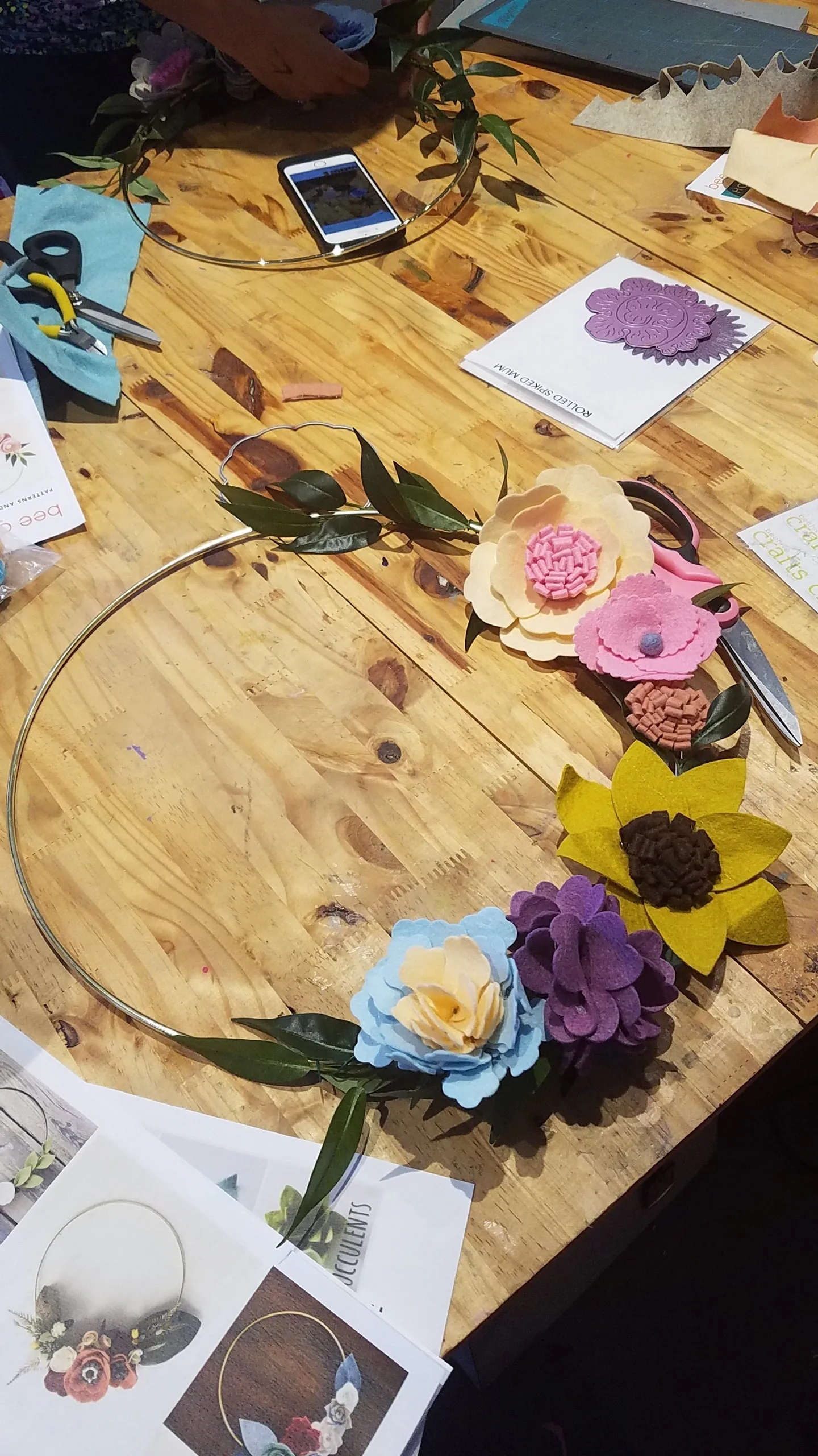 Modern Fall Wreaths Workshop