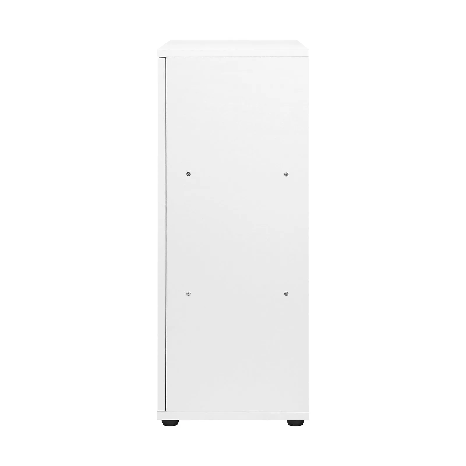 Oikiture Storage Cabinet Bathroom Cabinet Freestanding Cupboard Organiser White