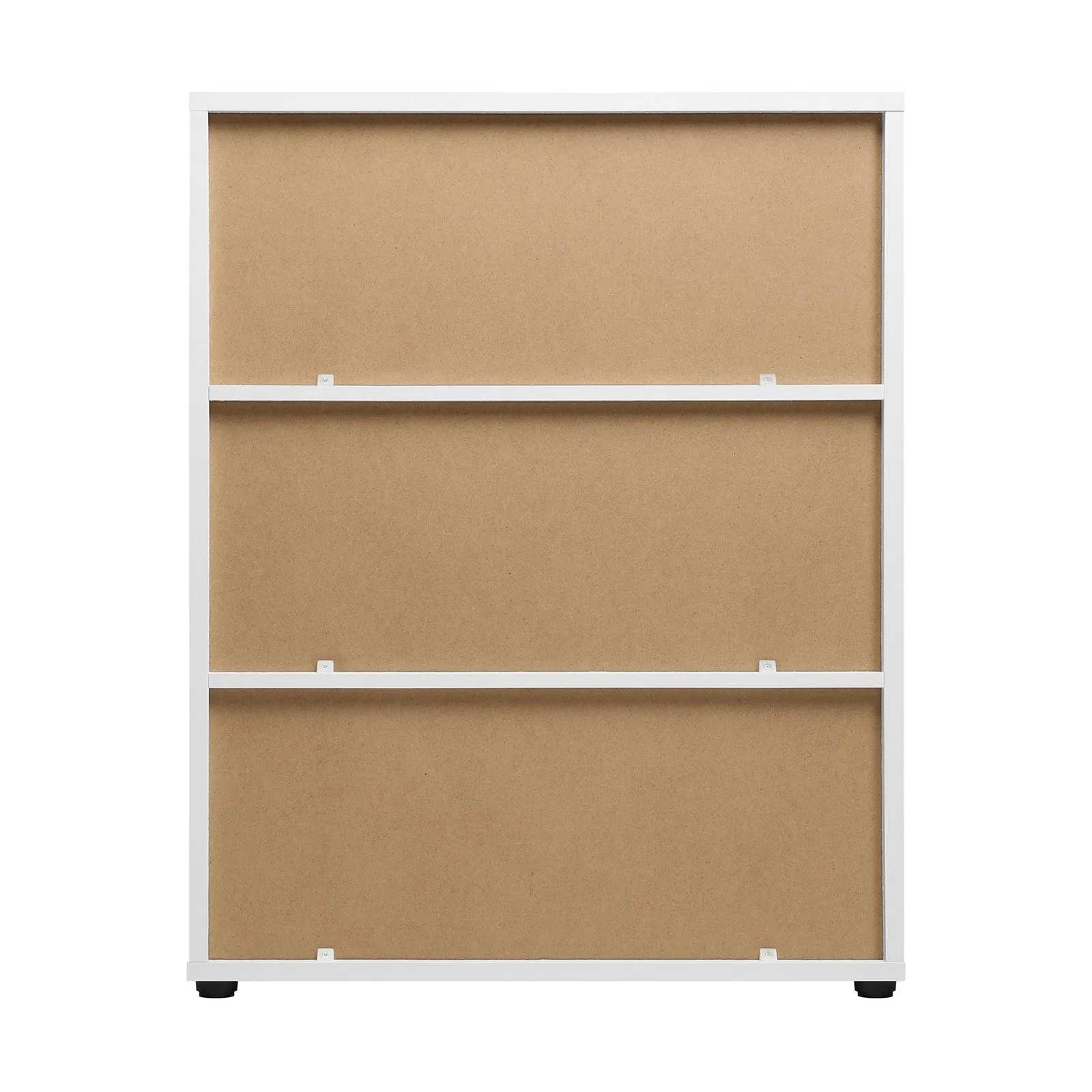 Oikiture Storage Cabinet Bathroom Cabinet Freestanding Cupboard Organiser White