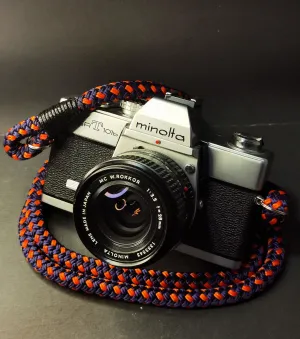 Orange/Blue Camera Strap