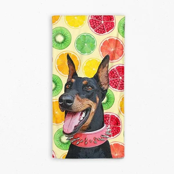 Original Pet Pop Art Dish Towel