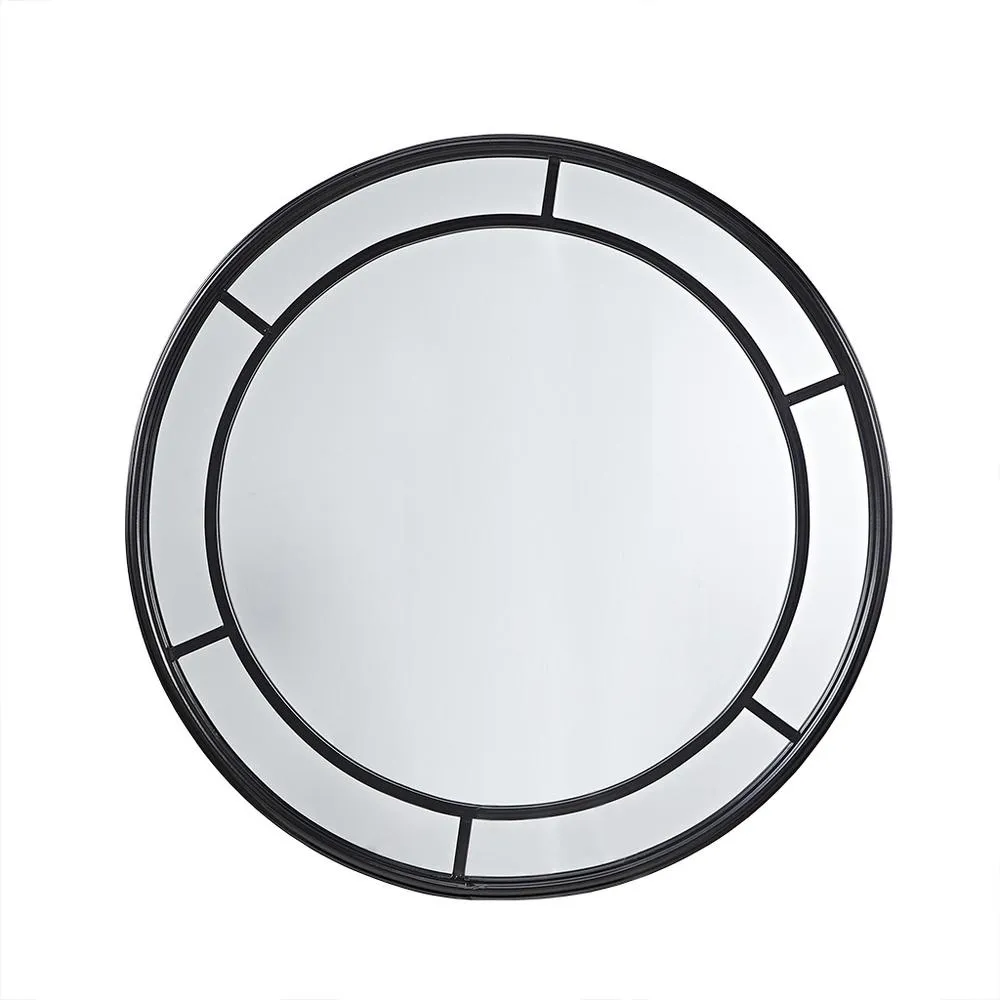 Orléans | Martha Stewart Large Black Farmhouse Framed Modern Mirror