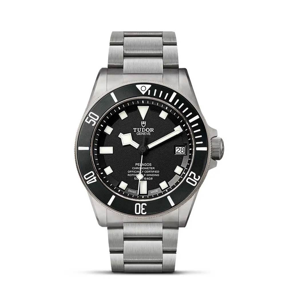 PELAGOS LHD 42MM TITANIUM AND STEEL