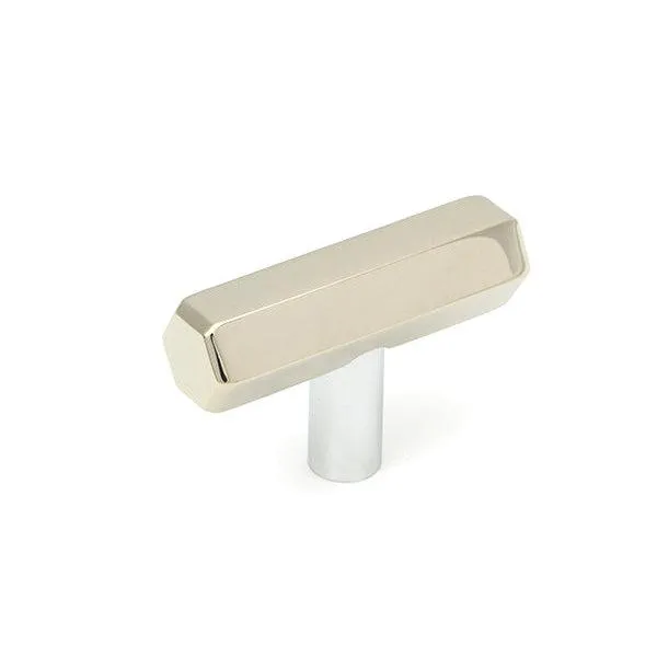Polished Nickel Kahlo T-Bar | From The Anvil