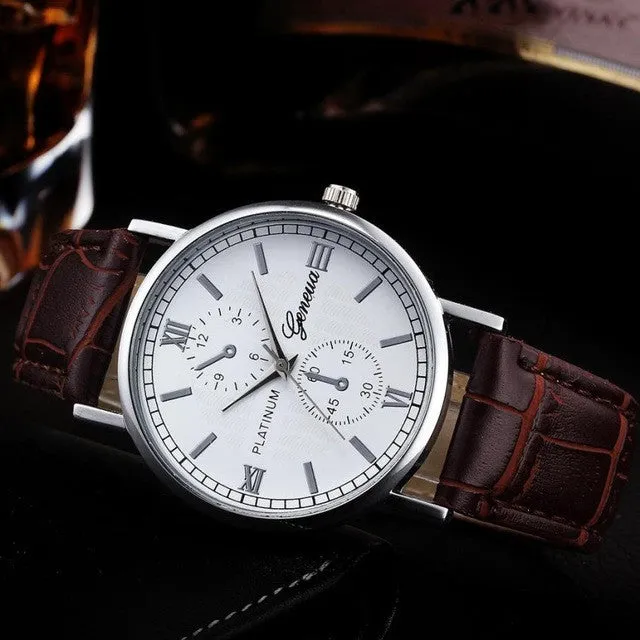 Retro Design Quartz Wristwatches For Men