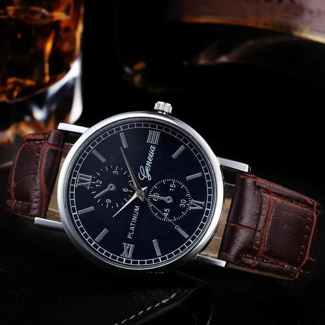Retro Design Quartz Wristwatches For Men