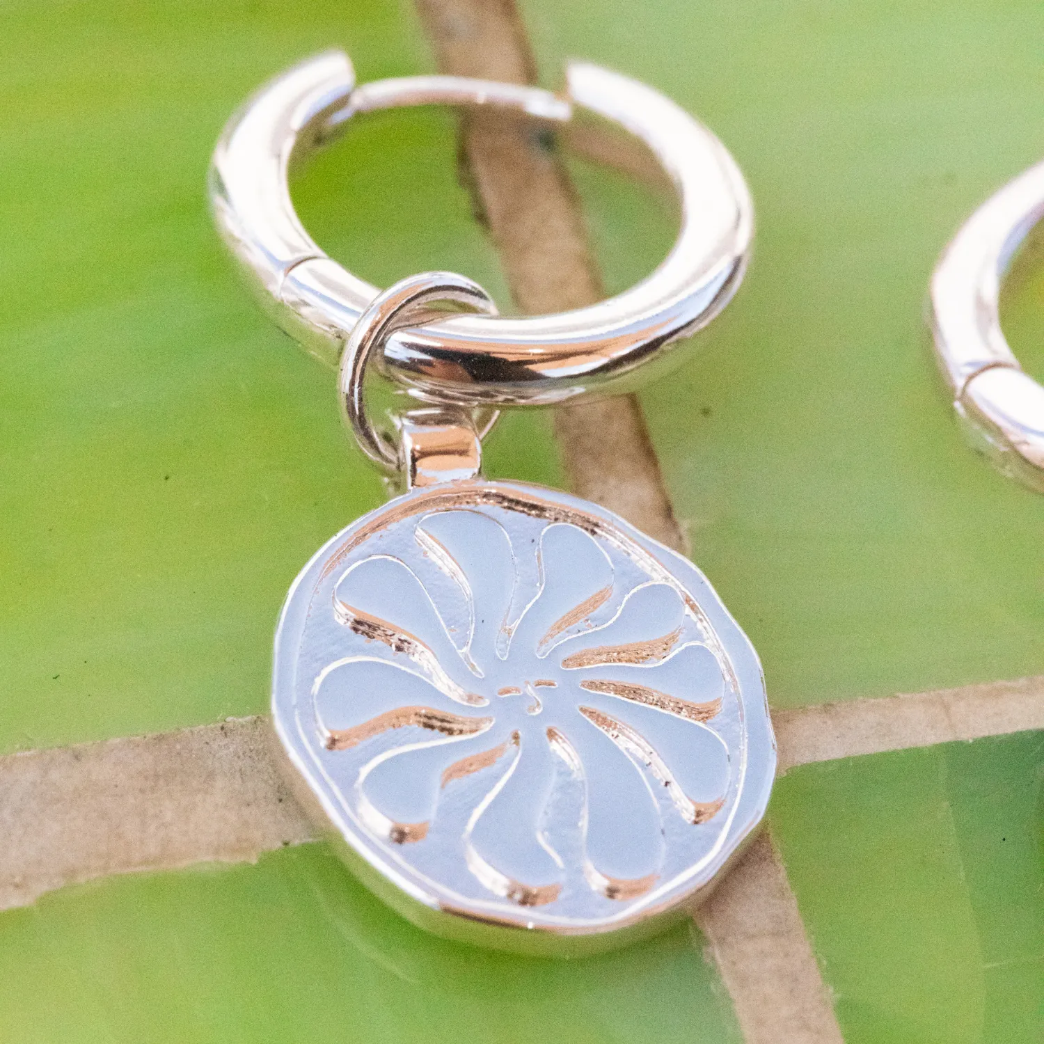 Summer State of Mind Earrings - Silver