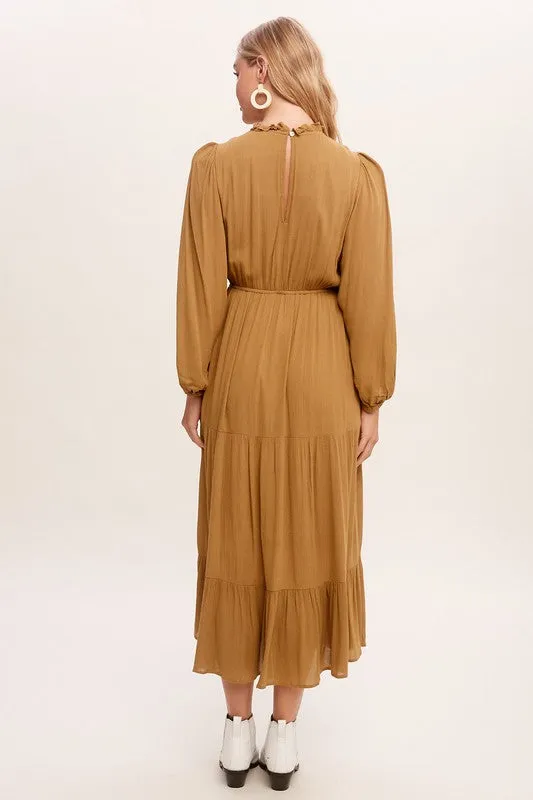 TEEK - Feminine Boho Inspired Maxi Woven Dress