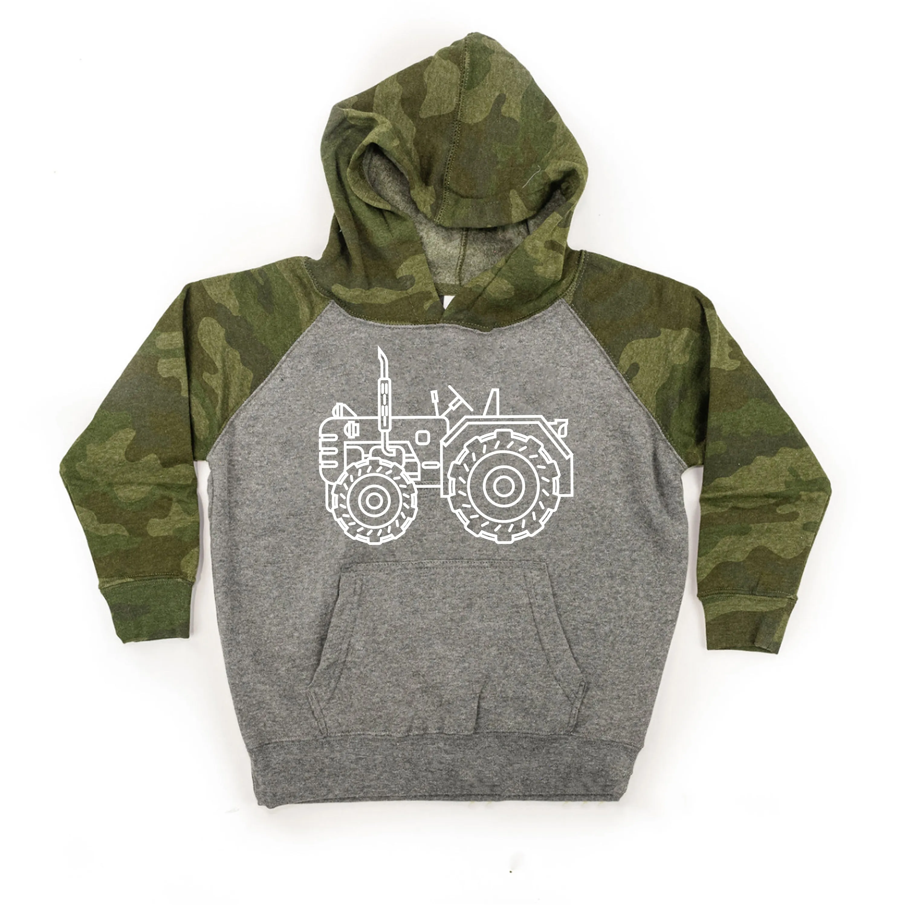TRACTOR - Minimalist Design - Child Hoodie