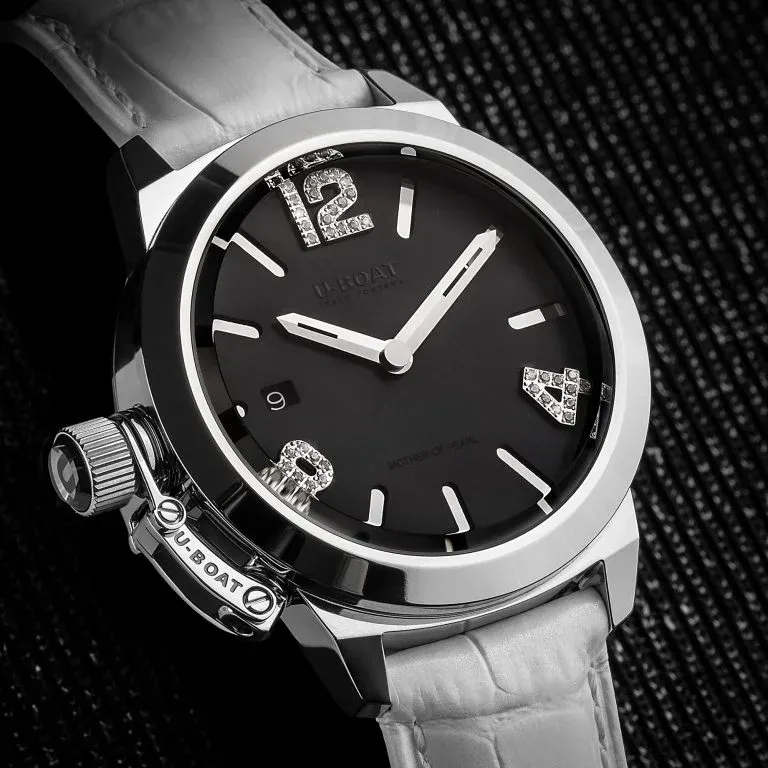 U-Boat Watch Classico 38 Black Mother of Pearl 8482