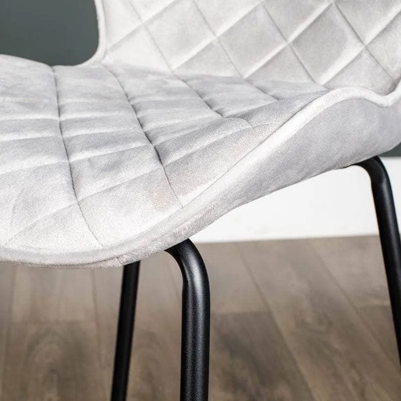Vancouver Barstool Silver