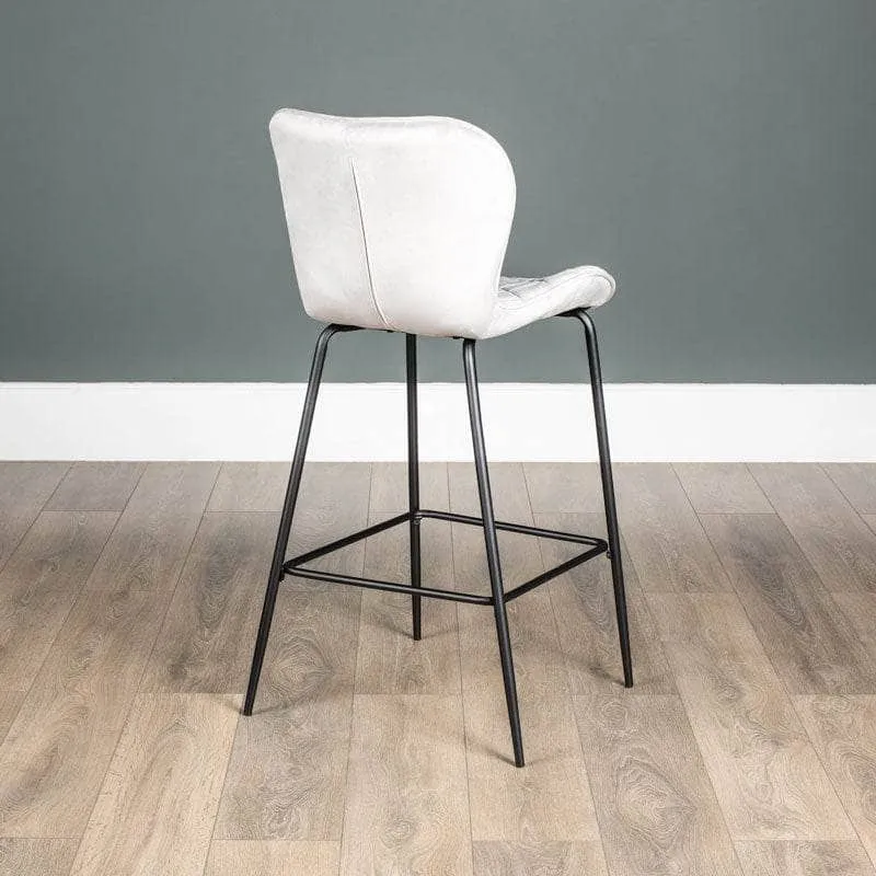 Vancouver Barstool Silver